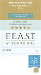 Mobile Screenshot of feastcaterers.com